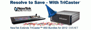 Tricaster New Years Bundles Save $1000s