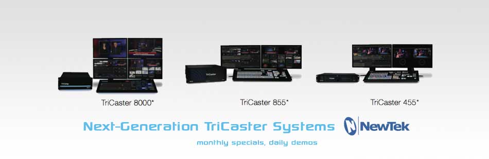 Newtek Tricaster Specials