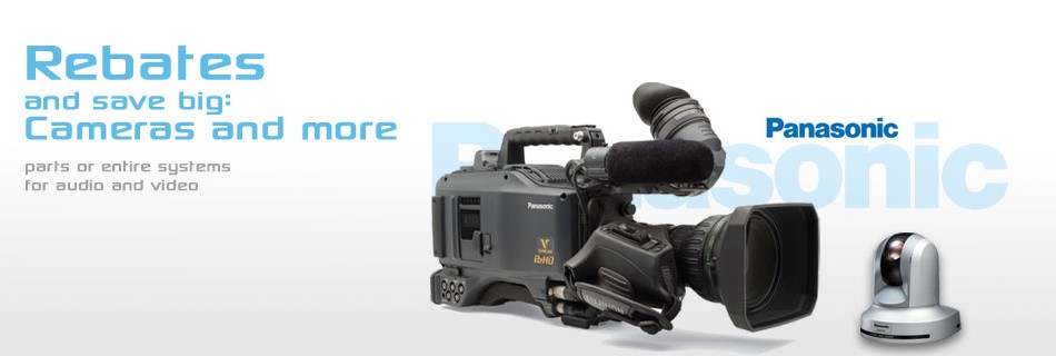 Panasonic HD Camera $2,000 Rebate